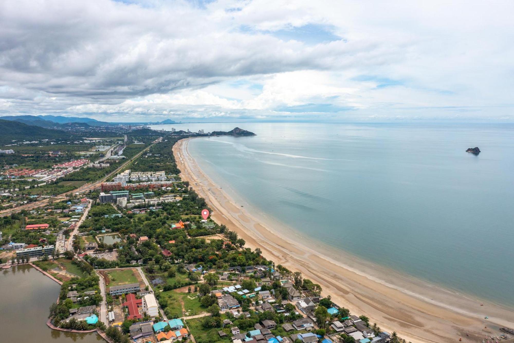 Beachfront Modern 4 Bedroom Pool Villa - Rv Hua Hin Ngoại thất bức ảnh