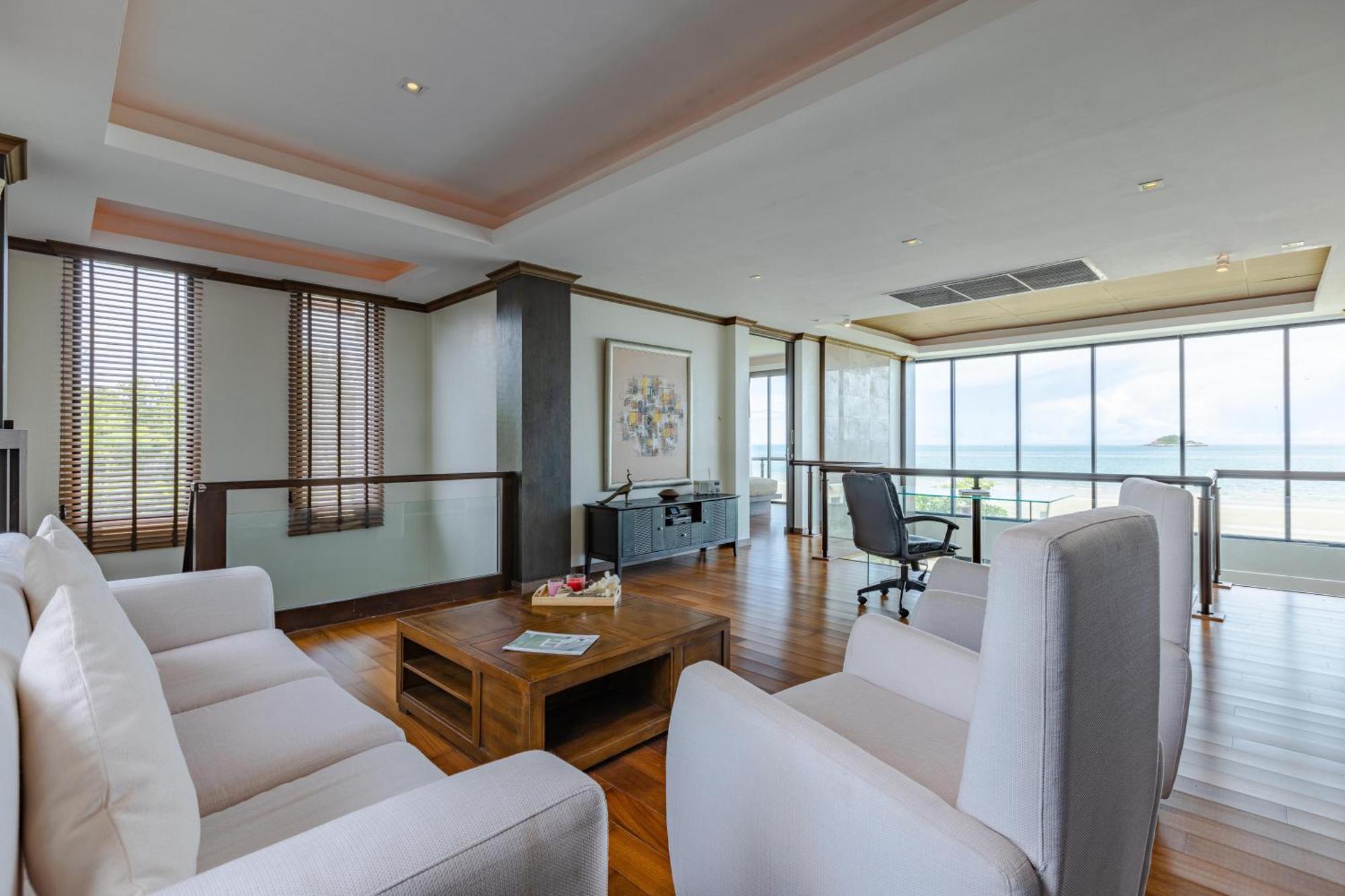 Beachfront Modern 4 Bedroom Pool Villa - Rv Hua Hin Ngoại thất bức ảnh