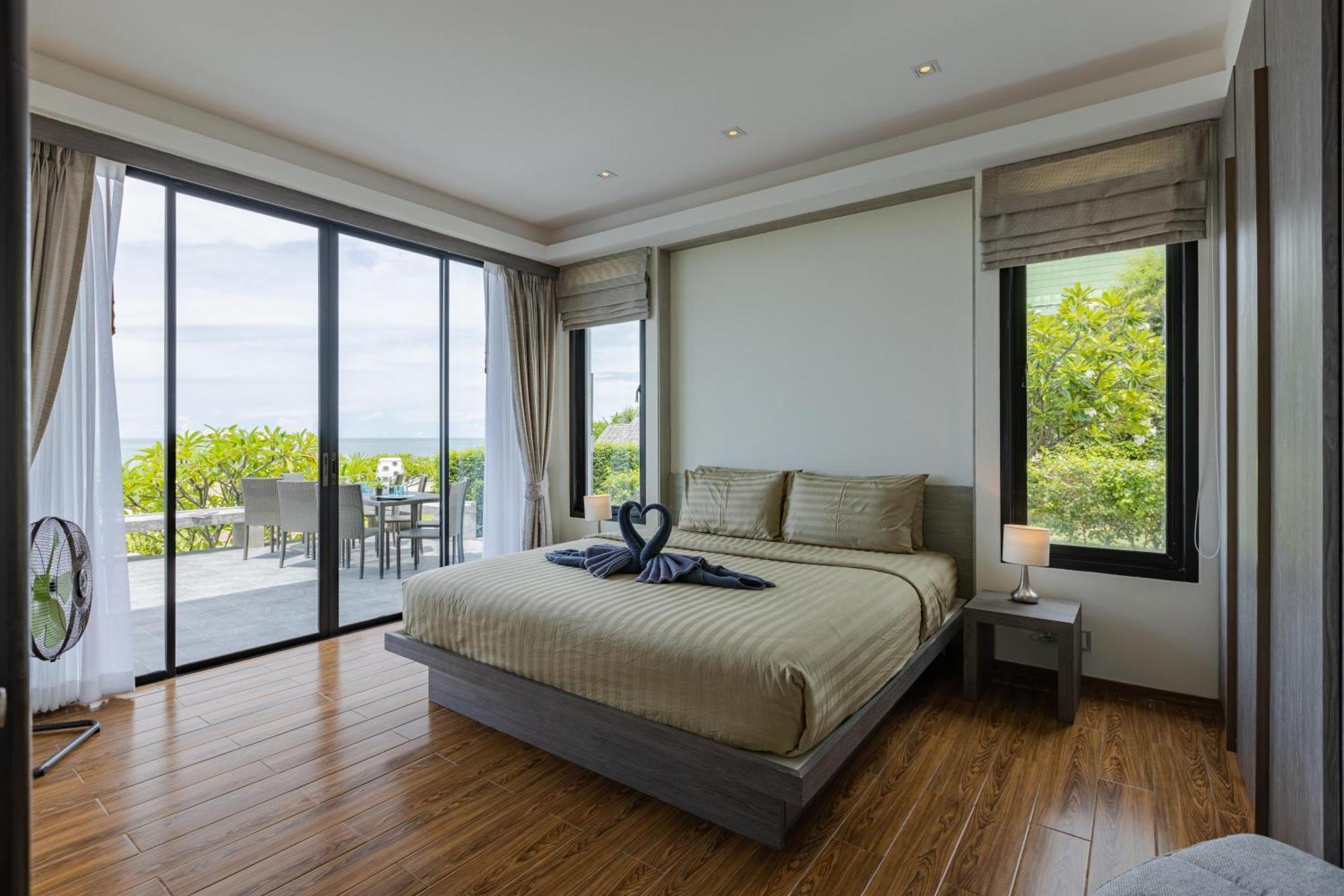 Beachfront Modern 4 Bedroom Pool Villa - Rv Hua Hin Ngoại thất bức ảnh