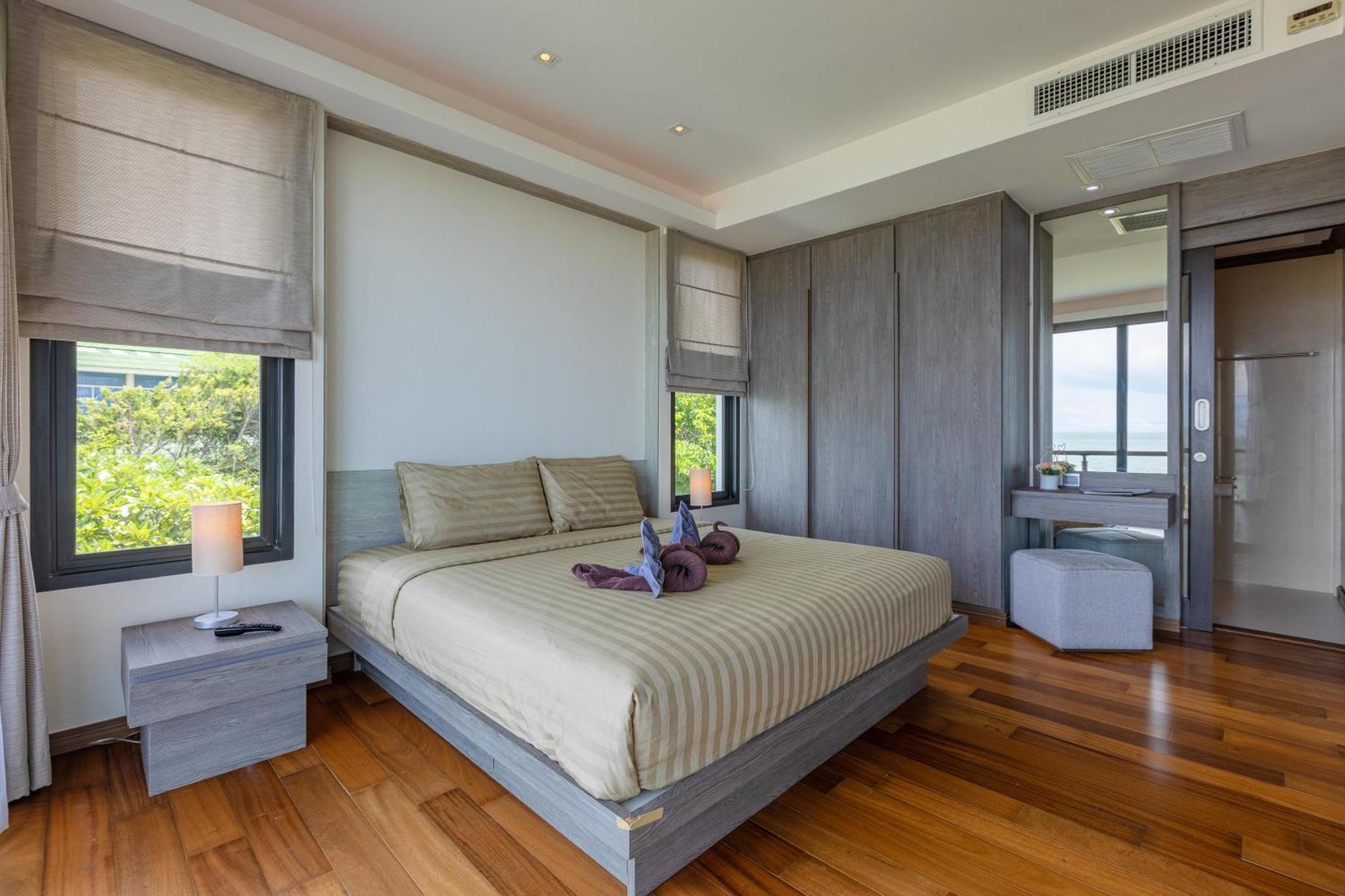 Beachfront Modern 4 Bedroom Pool Villa - Rv Hua Hin Ngoại thất bức ảnh